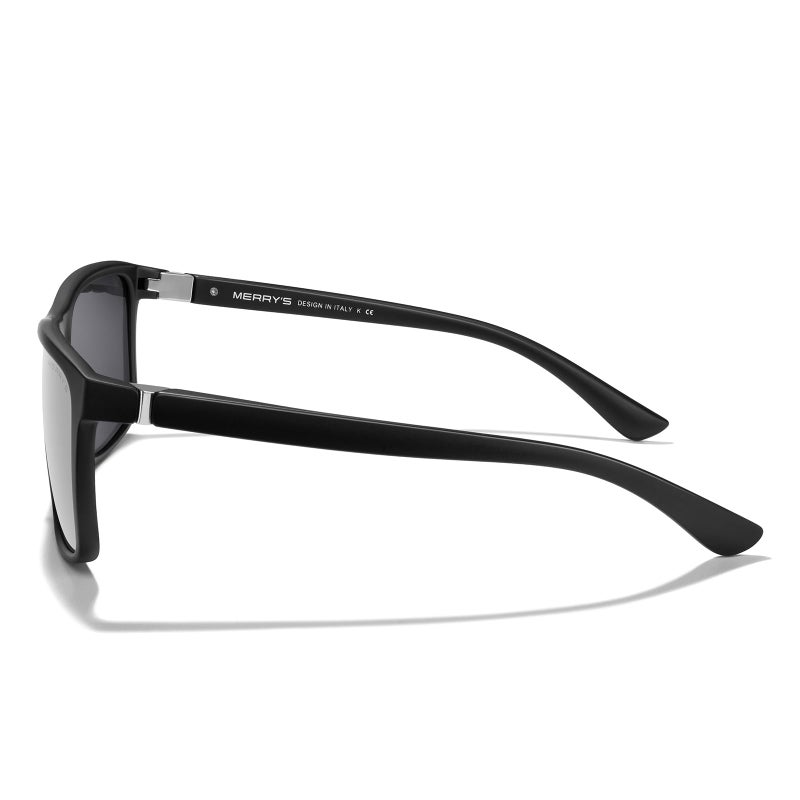 MERRY'S Rectangular Polarized Sports Sunglasses for Men Women Cycling Driving Fishing UV400 Protection S8225 - Image 3